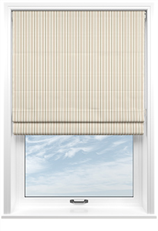 The British Stripe Co. Charles, Dover No.1 - Twist&Fit Roman Blind